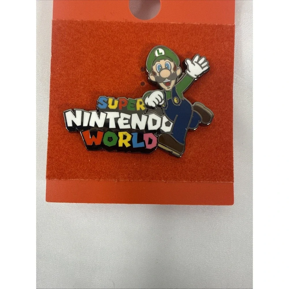 2025 Universal‎ Orlando Epic Universe Super Nintendo World Luigi Pin